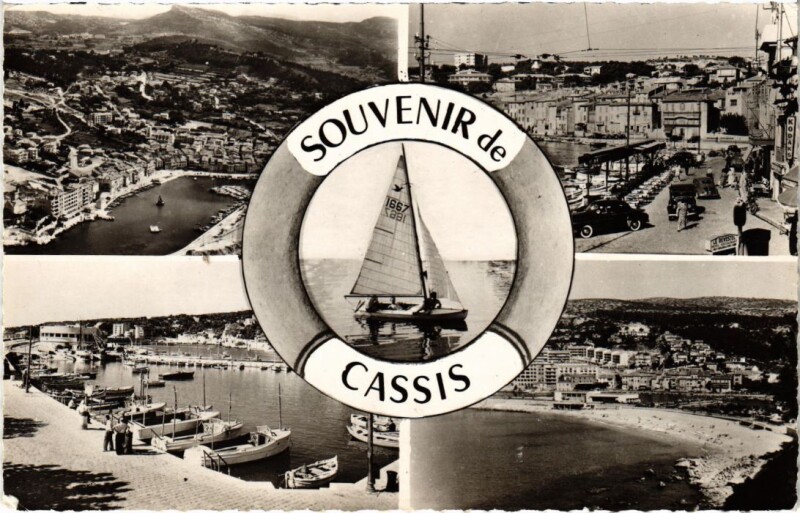 Carte postale ancienne Cassis Scenes à Cassis