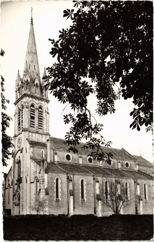 Carte postale ancienne Poyanne L'Eglise France à Poyanne