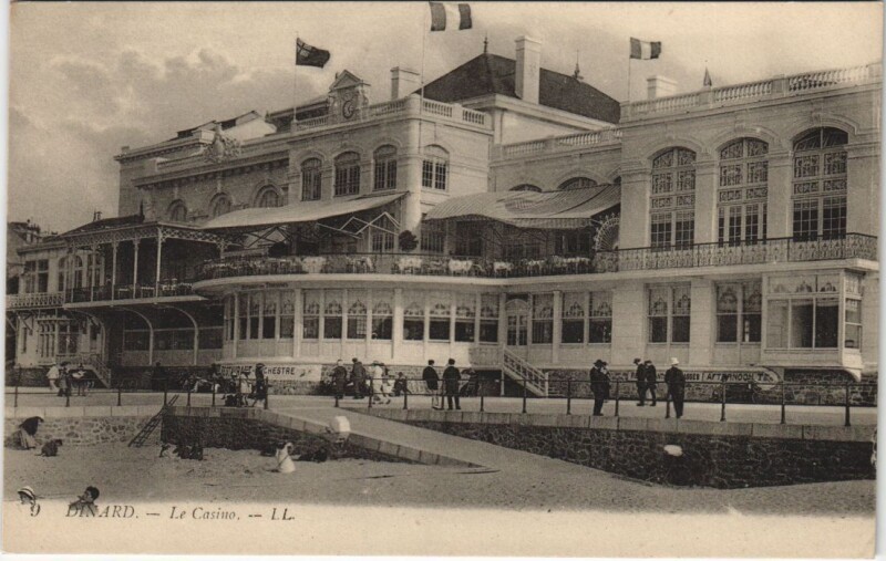 Carte postale ancienne Dinard Le Casino à Dinard