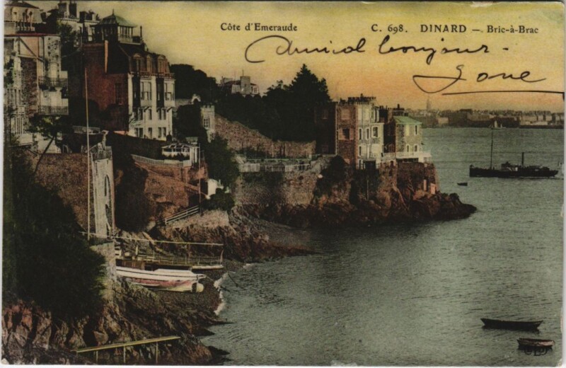 Carte postale ancienne Dinard Bric a Brac à Dinard