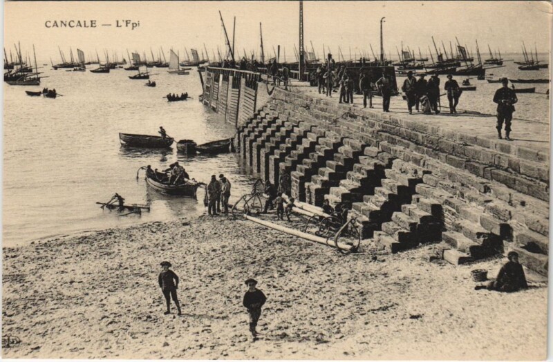 Carte postale ancienne Cancale L'Epi à Cancale