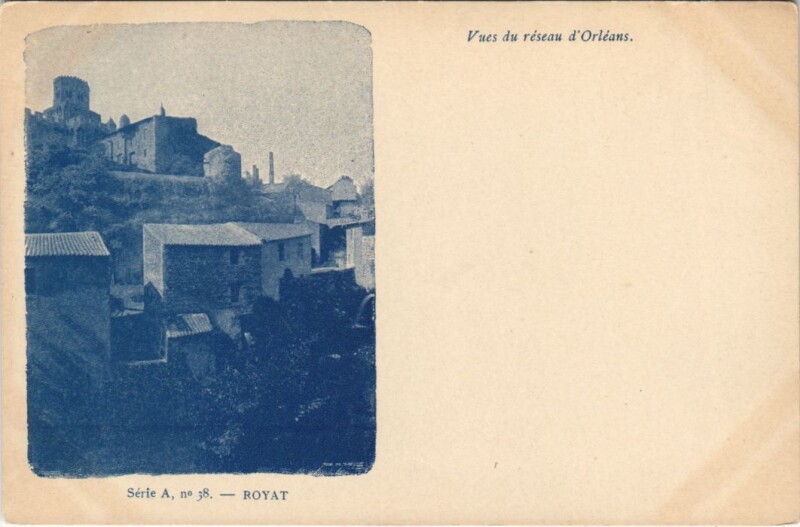 Carte postale ancienne Royat à Royat