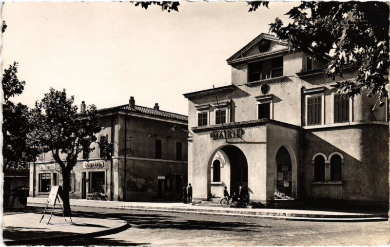 Carte postale ancienne Berre-l'Etang La Mairie
