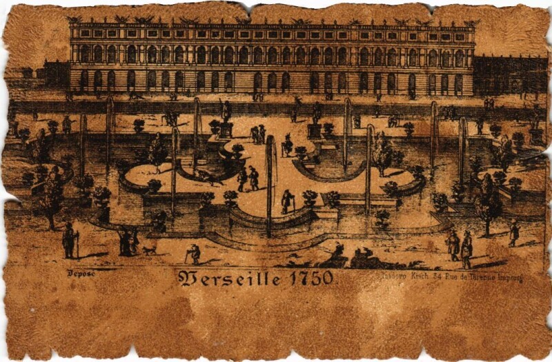 Carte postale ancienne Vieux Paris Versailles