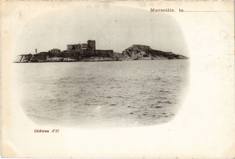 Carte postale ancienne Marseille Chateau d'If à Marseille
