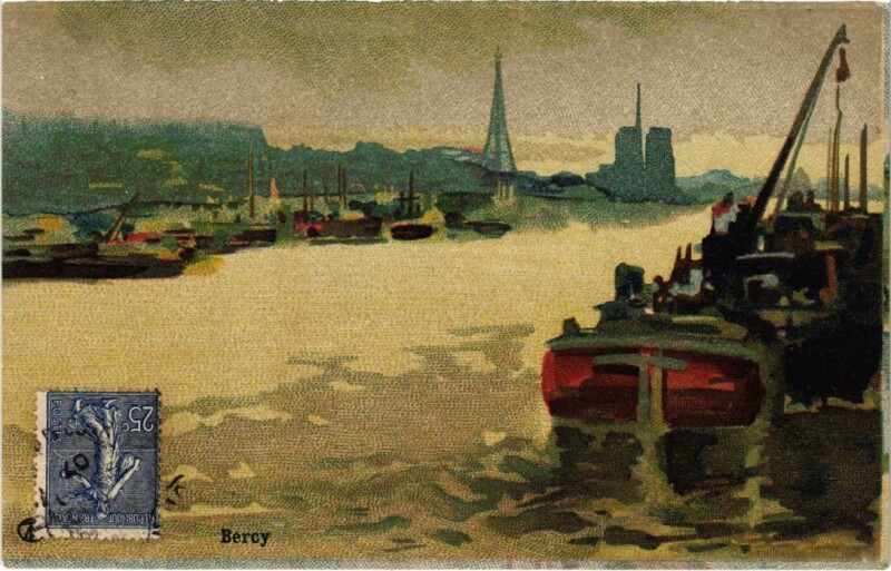 Carte postale ancienne Bercy à Paris 13e