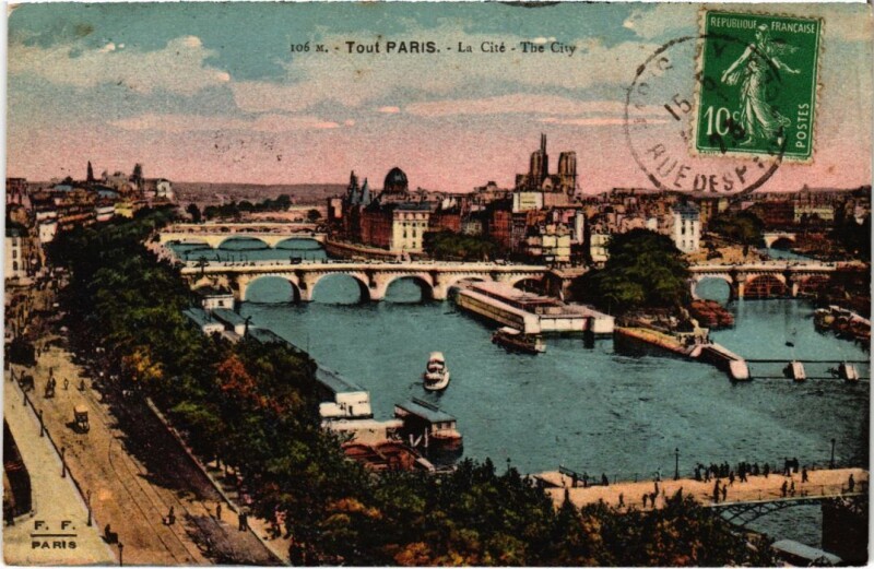 Carte postale ancienne Tout Paris 106 4e La Cite