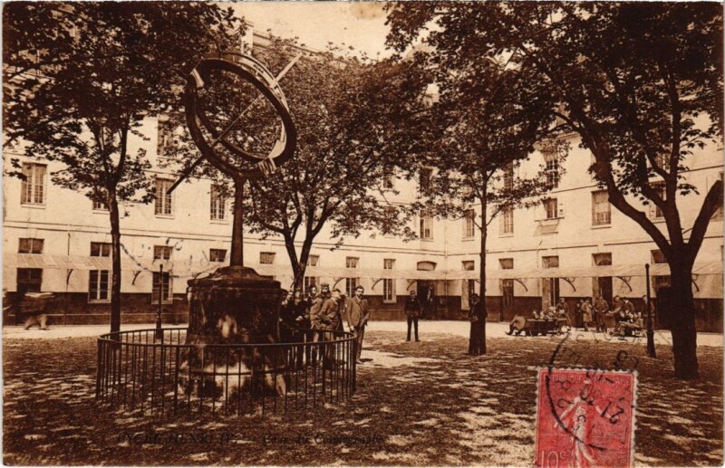 Carte postale ancienne Paris 5e Lycee henri Iv à Paris 5e