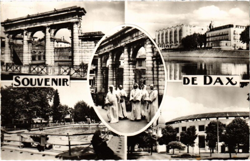 Carte postale ancienne Dax souvenir