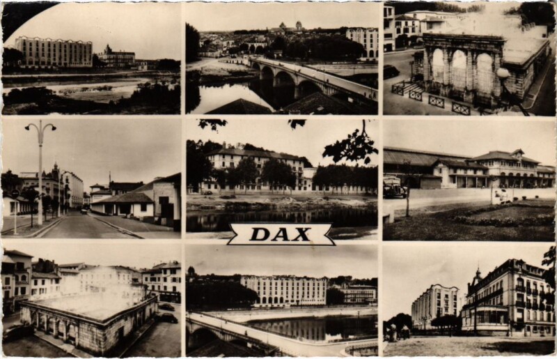 Carte postale ancienne Dax souvenir