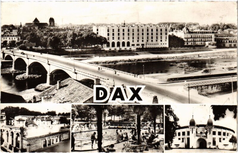 Carte postale ancienne Dax souvenir