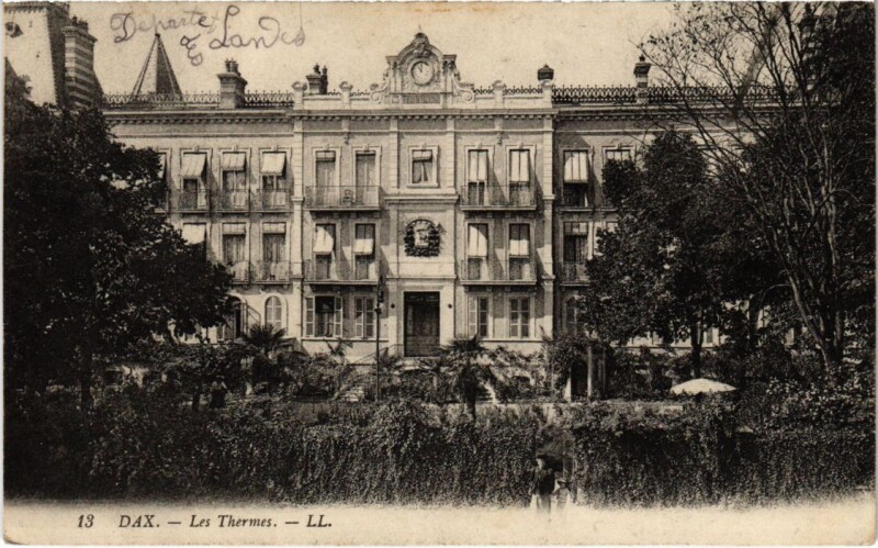 Carte postale ancienne Dax Les Thermes