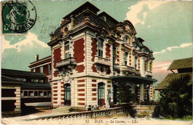 Carte postale ancienne Dax Le Casino