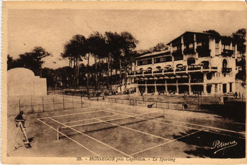 Carte postale ancienne Hossegor Le Sporting
