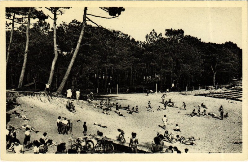 Carte postale ancienne Hossegor Le Canal