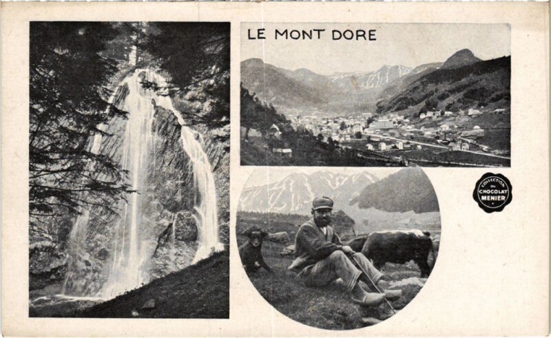 Carte postale ancienne Le Mont Dore France à Mont-Dore