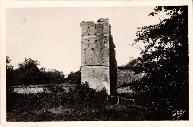 Carte postale ancienne Franceville-Plage La Tour de Merville France