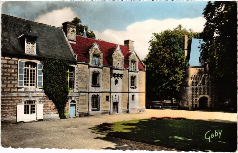 Carte postale ancienne Fervaques Le Chateau, Partie ancienne France