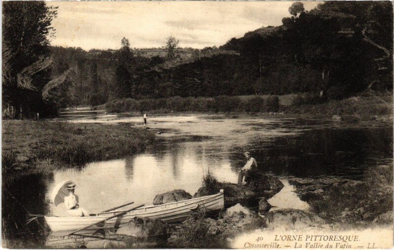Carte postale ancienne Cossesseville La Vallee du Vatin France à Cossesseville