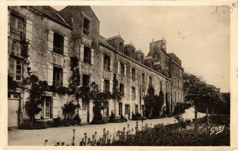 Carte postale ancienne Saint-Jacut-de-la-Mer L'Abbaye à Saint-Jacut-de-la-Mer