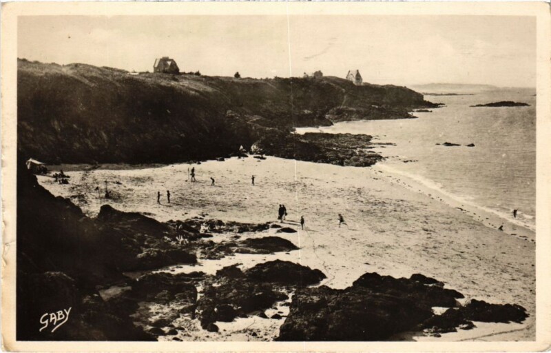 Carte postale ancienne Saint-Jacut-de-la-Mer La Pointe du Chef de l'Ilse à Saint-Jacut-de-la-Mer