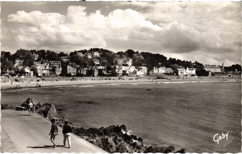 Carte postale ancienne Val-Andre La Plage