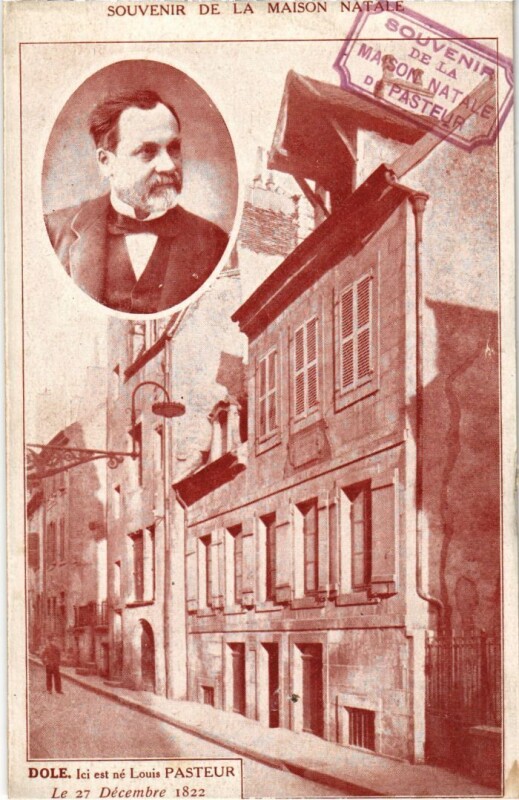 Carte postale ancienne Dole souvenir