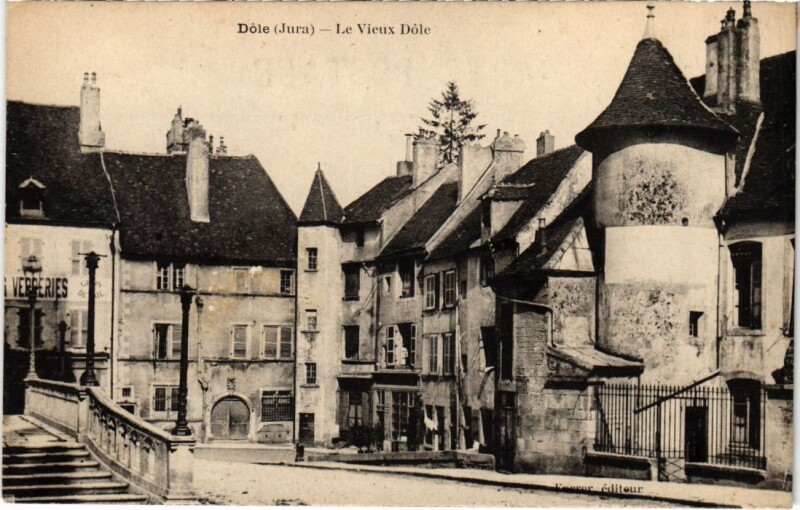 Carte postale ancienne Dole Le vieux Dole