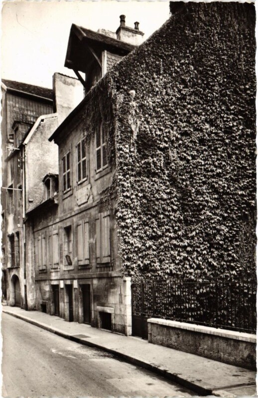 Carte postale ancienne Dole Maison Natale de Pasteur