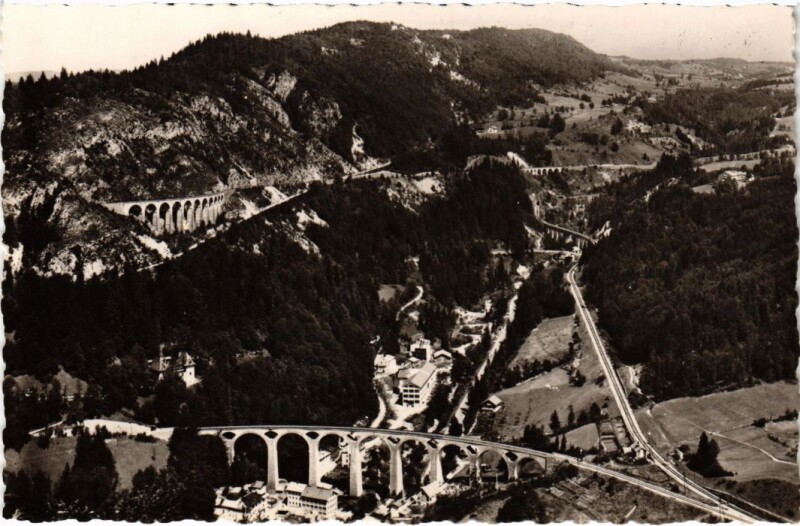 Carte postale ancienne La Franche-Comté Pittoresque à Hauts de Bienne
