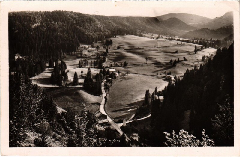 Carte postale ancienne Morez vallee des Rivieres