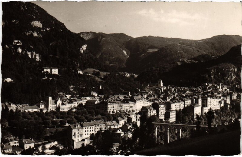 Carte postale ancienne Saint Claude vue generale à Saint-Claude