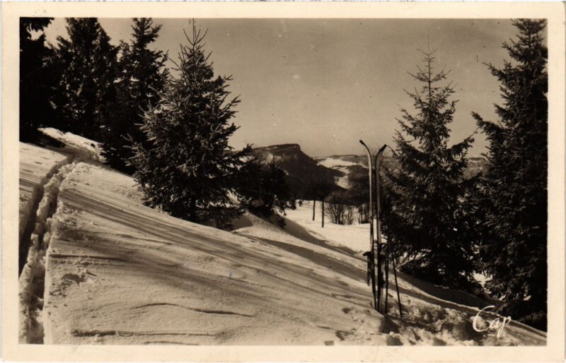 Carte postale ancienne Les Rousses Le Montfied aux Rousses