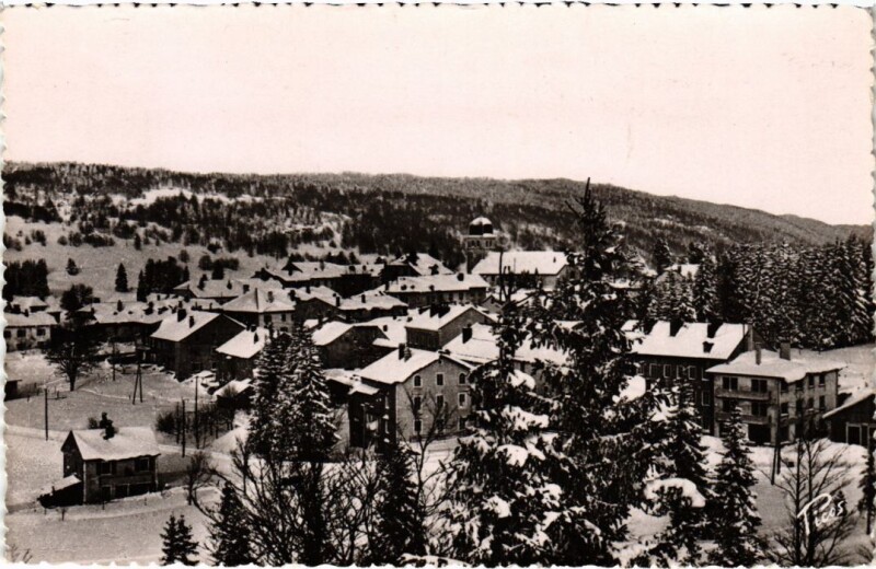 Carte postale ancienne Les Rousses vue generale aux Rousses
