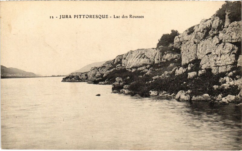 Carte postale ancienne Lac de Rousses