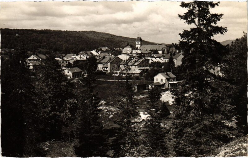 Carte postale ancienne Les Rousses vue generale aux Rousses