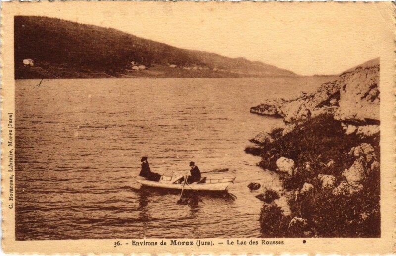 Carte postale ancienne Lac de Rousses