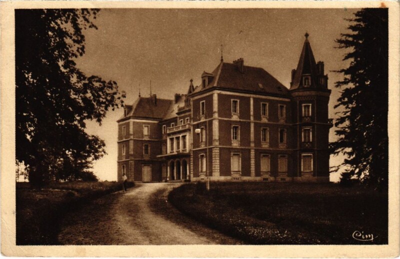Carte postale ancienne Chamblay Le Chateau à Chamblay