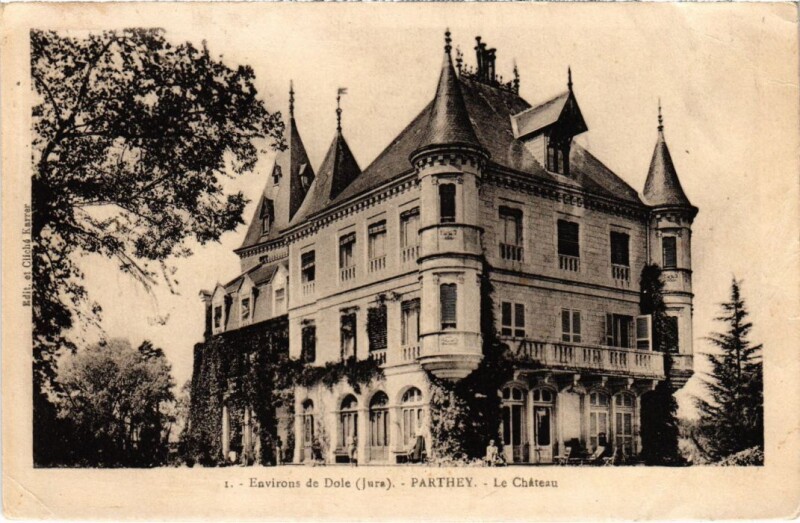 Carte postale ancienne Parthey Le Chateau
