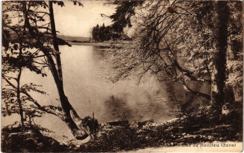 Carte postale ancienne Lac de Bonlieu à Bonlieu