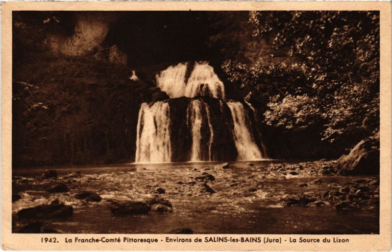 Carte postale ancienne La Source du Lizon