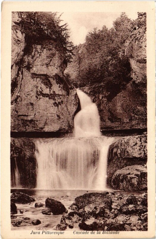 Carte postale ancienne Cascade de la Billaude