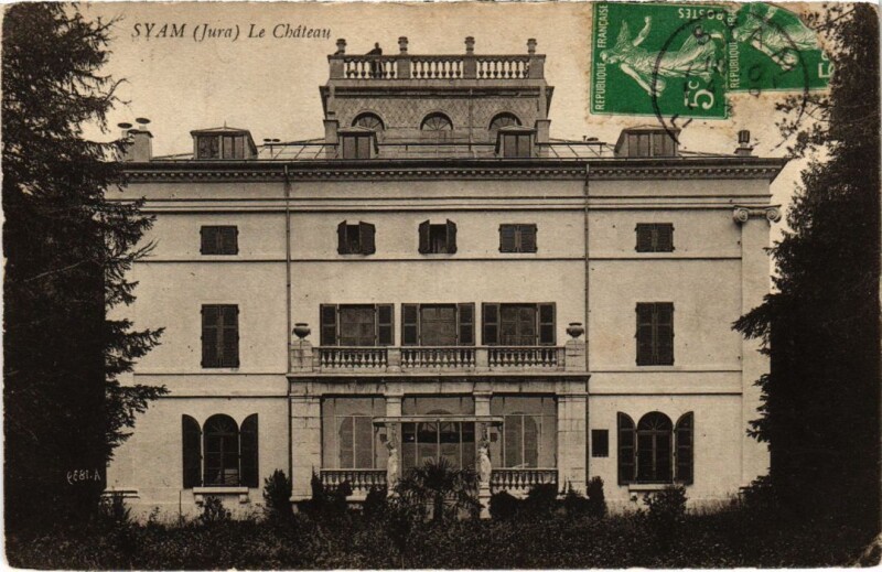 Carte postale ancienne Syam Le Chateau