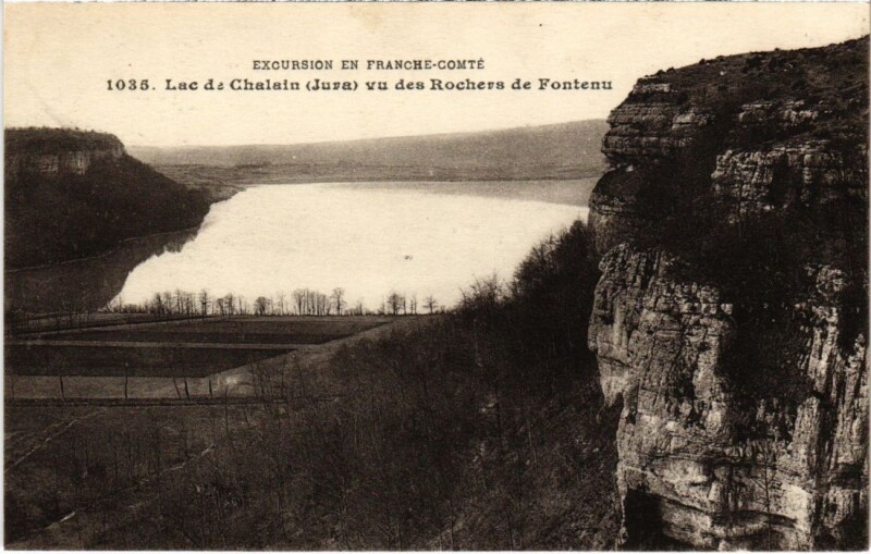 Carte postale ancienne Lac de Chalain