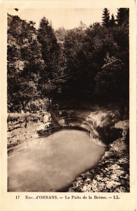 Carte postale ancienne Le Puits de la Breme