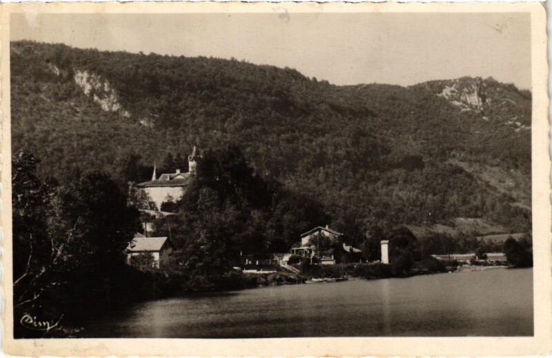 Carte postale ancienne Thoirette Chateau de Conflans