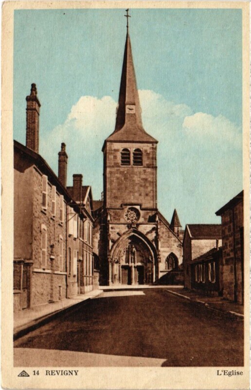 Carte postale ancienne Revigny Eglise