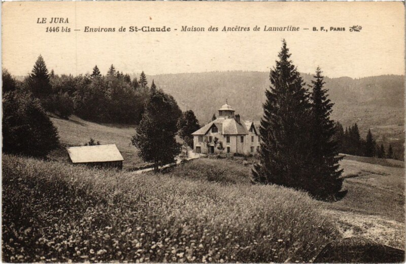 Carte postale ancienne Maison des Ancetres de Lamartine