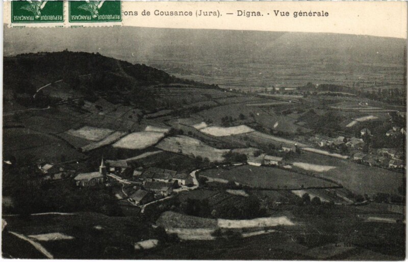 Carte postale ancienne Digna vue generale à Digna