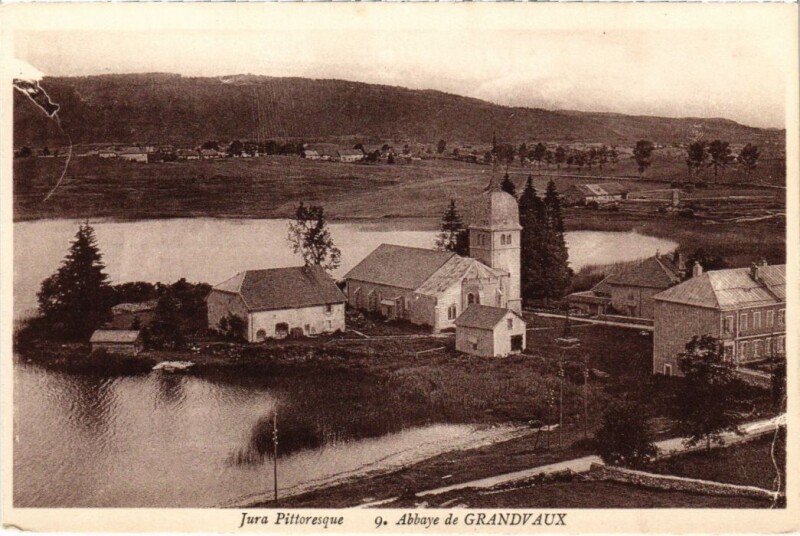 Carte postale ancienne Abbaye de Grandvaux